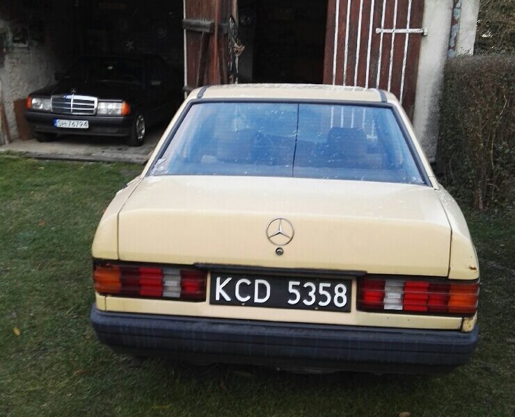 Mercedes Benz 201/190E PROJEKT 1984 MB 201/190E 1997cm benzyna 105KM