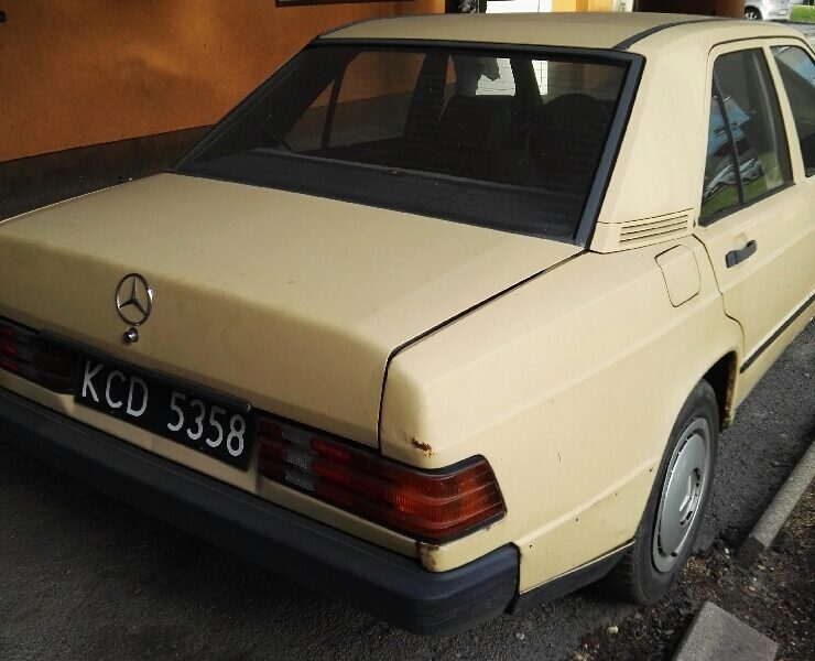 Mercedes Benz 201/190E PROJEKT 1984 MB 201/190E 1997cm benzyna 105KM